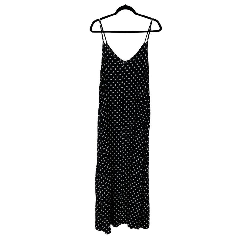 Leading Star Sundress Black & White Woman’s Maxi Dress Sz M